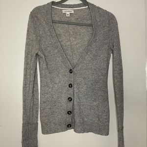 Banana Republic Gray button up Cardigan